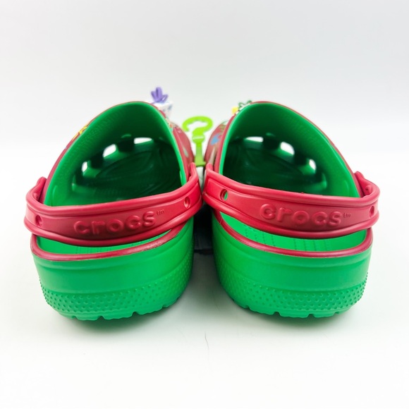 NEW Disney Parks Christmas Crocs Holiday Presents Mickey Friends 3D Clogs M8/W10 - Picture 4 of 8
